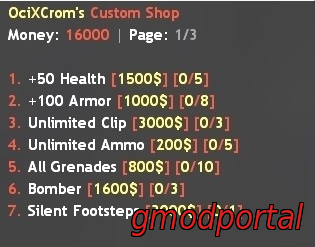 OciXCrom's Custom Shop (магазин)